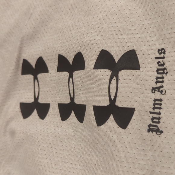 *RARE* Palm Angels X Under Armour 'Recovery' Logo Celliant T-Shirt - Picture 5 of 7
